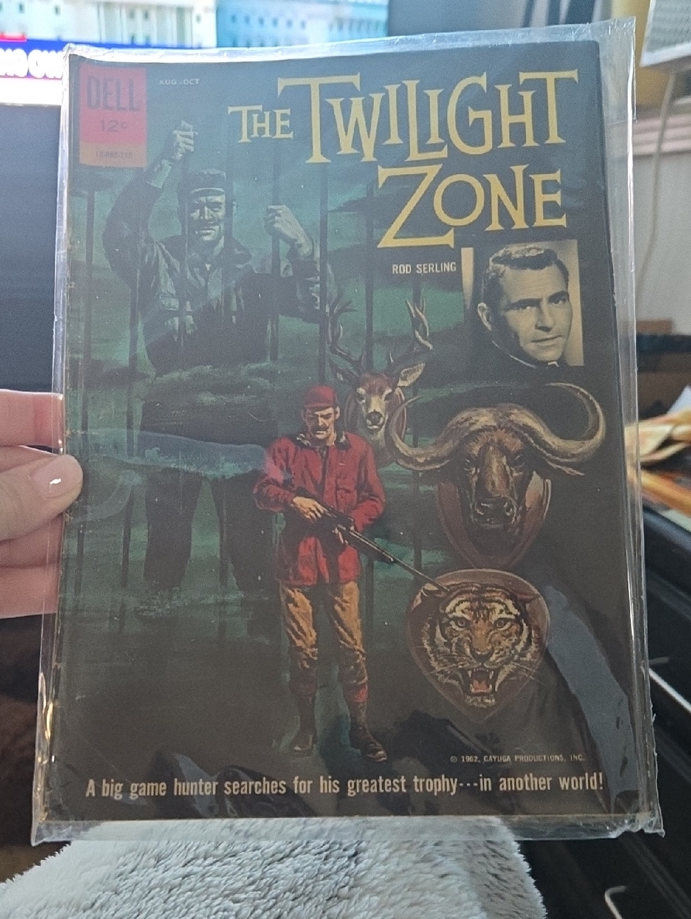 Dell The Twilight Zone Vintage Comic Book Aug-oct 1962